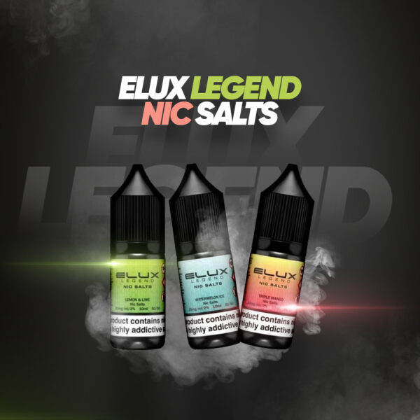 A Complete Overview of Elux Legend Nic Salts