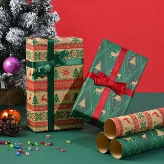 Custom Christmas Wrapping Paper