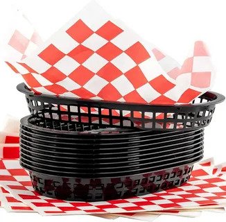 Custom Food Basket Liners